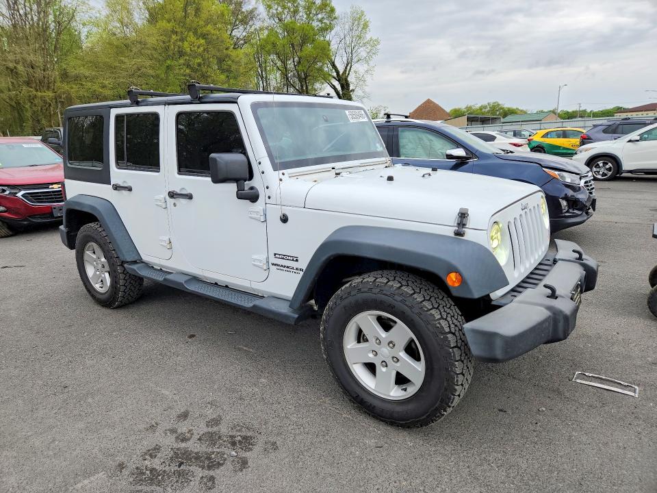 Продажа на аукционе авто 2016 Jeep Wrangler Unlimited, vin: 1C4BJWDG0GL106537, номер лота: 50509466