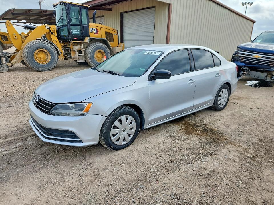 49853696 :رقم المزاد ، 3VW2K7AJ7FM413197 vin ، 2015 Volkswagen Jetta مزاد بيع