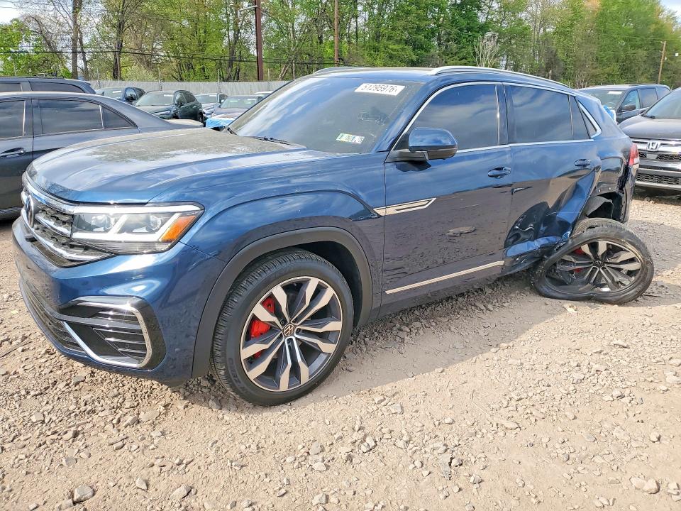 51295976 :رقم المزاد ، 1V2FE2CA6MC202940 vin ، 2021 Volkswagen Atlas Cross Sport مزاد بيع