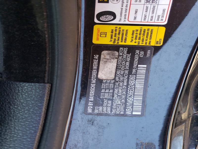 Продаж на аукціоні авто 2014 Bmw 650, vin: WBAYM9C56ED248060, номер лоту: 50571776
