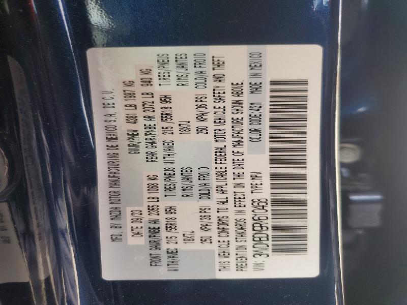 Продажа на аукционе авто 2024 Mazda Cx-30, vin: 3MVDMBDM9RM610468, номер лота: 51848406