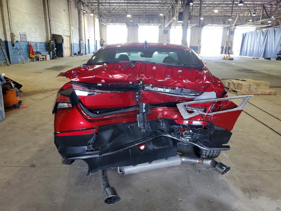 50370616 :رقم المزاد ، KMHLW4DK5SU026115 vin ، 2025 Hyundai Elantra N مزاد بيع