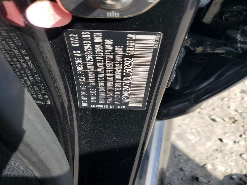 Продажа на аукционе авто 2013 Porsche Panamera, vin: WP0AB2A74DL060292, номер лота: 48225656