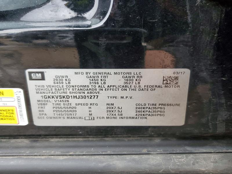 Продаж на аукціоні авто 2017 Gmc Acadia Limited, vin: 1GKKVSKD1HJ301277, номер лоту: 49666526