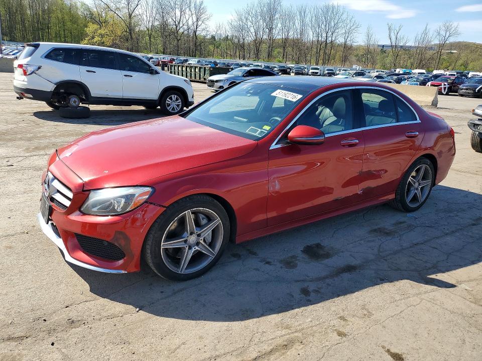 Aukcja sprzedaży 2016 Mercedes-benz C, vin: 55SWF4KB2GU158378, numer aukcji: 51192216