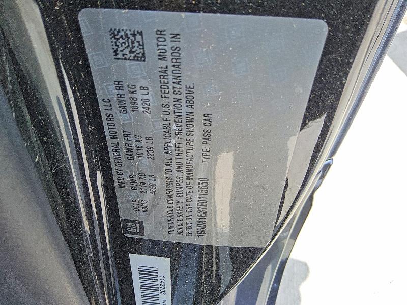 Продажа на аукционе авто 2014 Cadillac Cts, vin: 1G6DA1E37E0115650, номер лота: 51525736