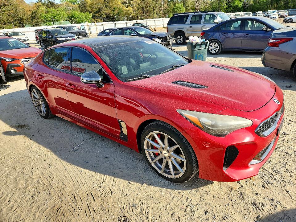 2018 Kia Stinger მანქანა იყიდება აუქციონზე, vin: KNAE55LC4J6025103, აუქციონის ნომერი: 49983506