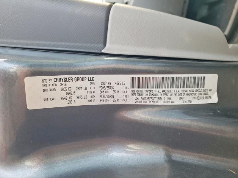 Продажа на аукционе авто 2010 Chrysler Pt Cruiser, vin: 3A4GY5F9XAT185411, номер лота: 49230726