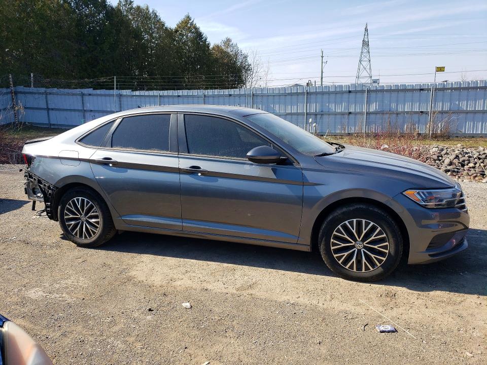 48615956 :رقم المزاد ، 3VWE57BU0MM077581 vin ، 2021 Volkswagen Jetta مزاد بيع