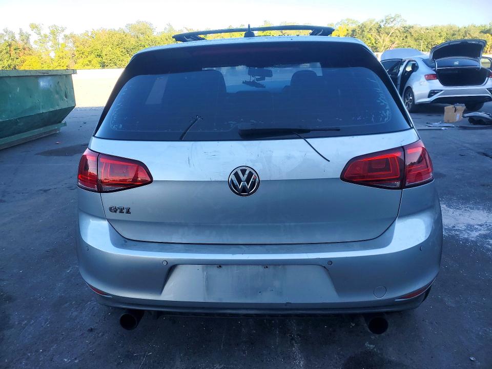 50731926 :رقم المزاد ، 3VW4T7AU9FM052765 vin ، 2015 Volkswagen Gti مزاد بيع