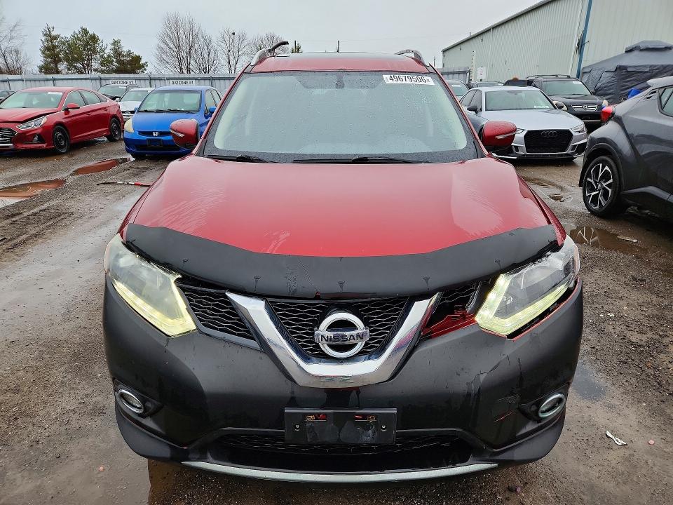 2015 Nissan Rogue მანქანა იყიდება აუქციონზე, vin: 5N1AT2MVXFC864280, აუქციონის ნომერი: 49679506