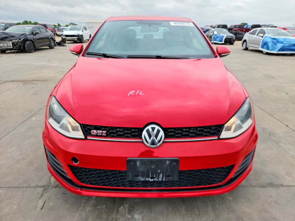 2016 Volkswagen Gti მანქანა იყიდება აუქციონზე, vin: 3VWT47AU6GM005364, აუქციონის ნომერი: 49498776