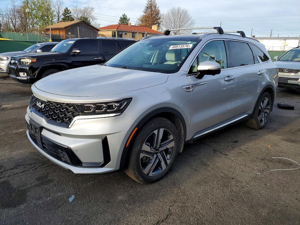 Продажа на аукционе авто 2022 Kia Sorento Plug-in Hybrid, vin: KNDRMDLH6N5083870, номер лота: 48913576