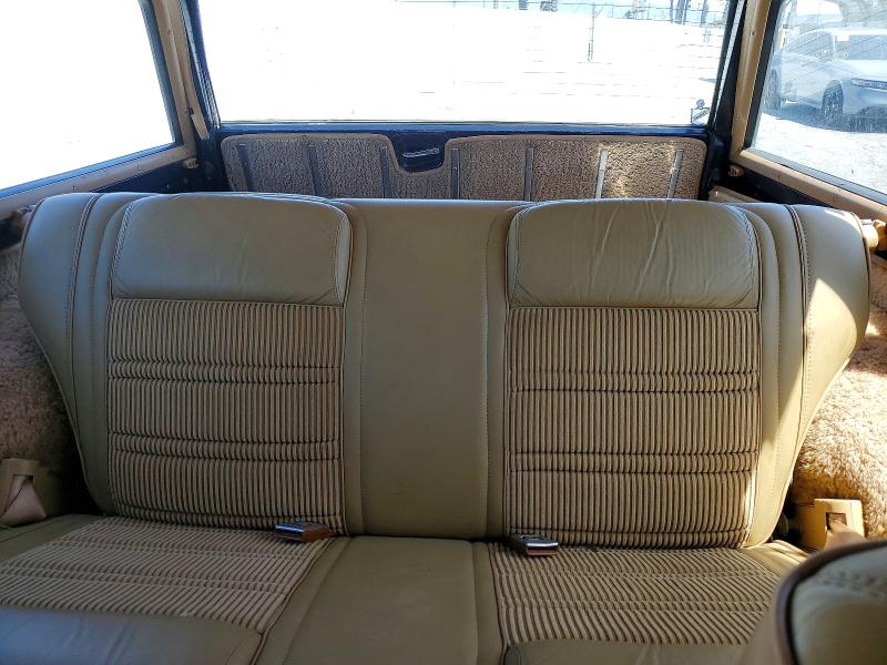 1987 Jeep Grand Wagoneer მანქანა იყიდება აუქციონზე, vin: 1JCNJ15U5HT000489, აუქციონის ნომერი: 51178676