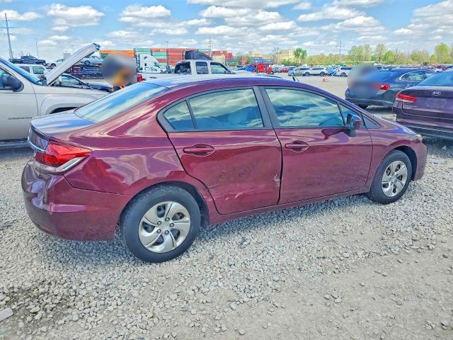 50547696 :رقم المزاد ، 19XFB2F50FE101543 vin ، 2015 Honda Civic مزاد بيع