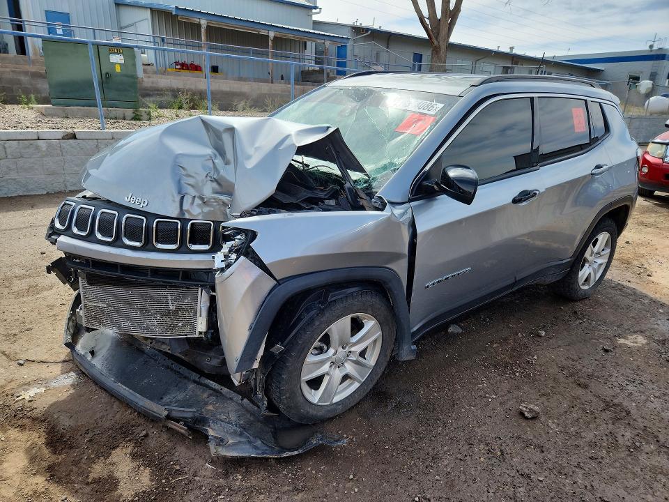 Auction sale of the 2022 Jeep Compass, vin: 3C4NJDBB7NT165739, lot number: 48354086
