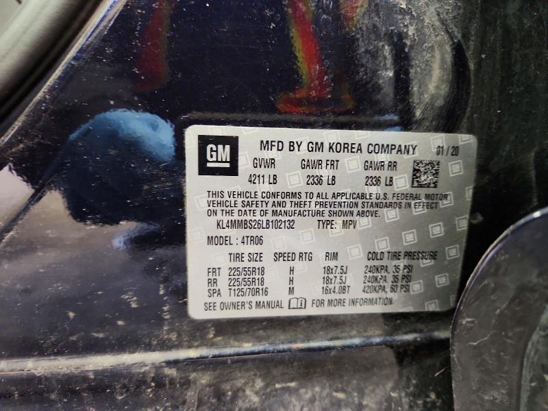 Aukcja sprzedaży 2020 Buick Encore Gx, vin: KL4MMBS26LB102132, numer aukcji: 51274056