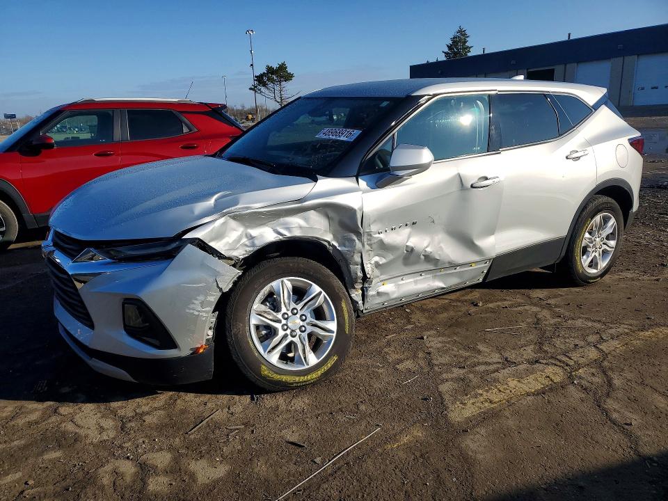 Auction sale of the 2021 Chevrolet Blazer, vin: 3GNKBCR40MS580141, lot number: 48968916