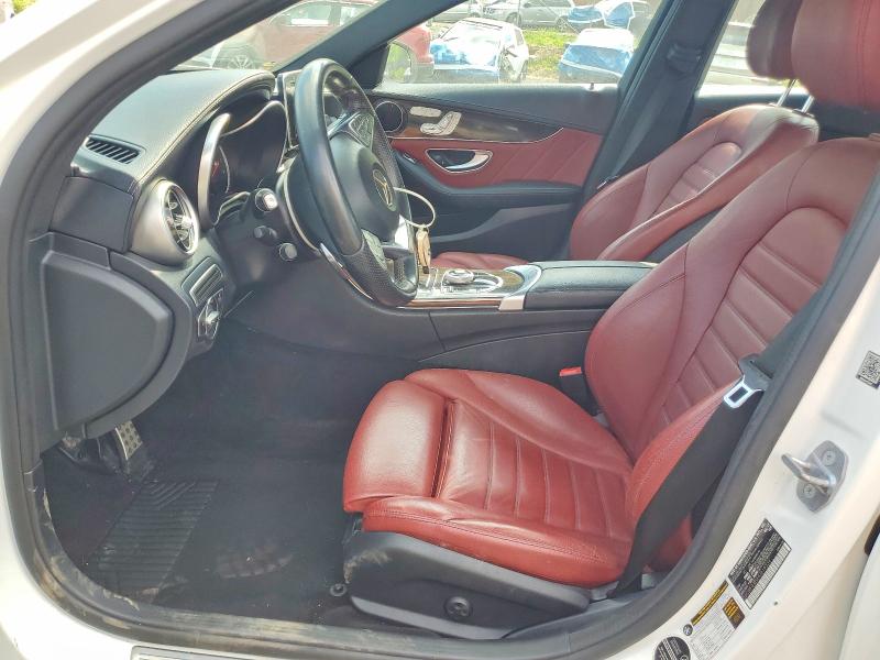 51169666 :رقم المزاد ، 55SWF4JB9HU219339 vin ، 2017 Mercedes-benz C مزاد بيع