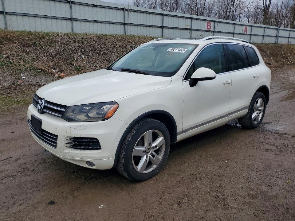 2012 Volkswagen Touareg მანქანა იყიდება აუქციონზე, vin: WVGFF9BP5CD001791, აუქციონის ნომერი: 48677466
