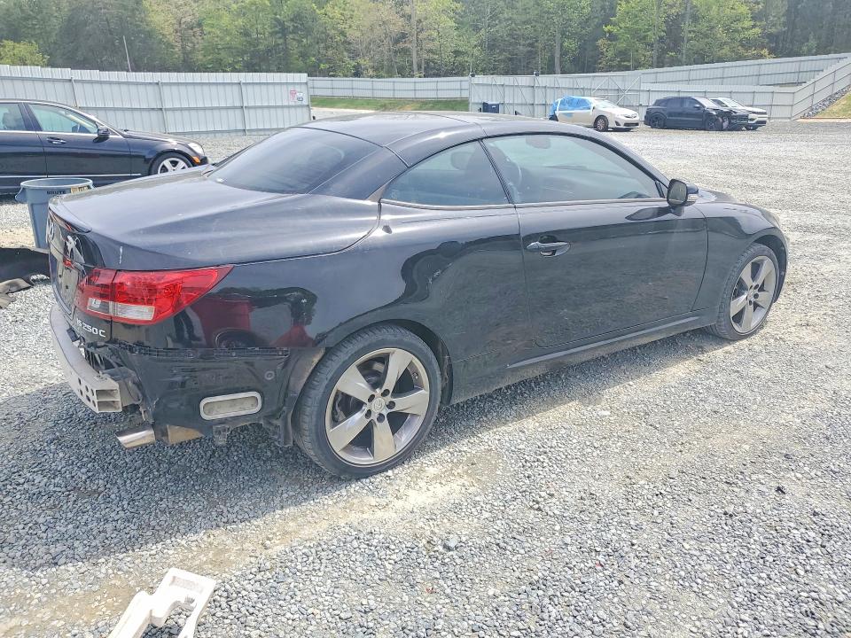 48958296 :رقم المزاد ، JTHFF2C20B2519444 vin ، 2011 Lexus Is 250c مزاد بيع