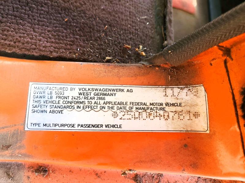 Aukcja sprzedaży 1980 Volkswagen Vanagon, vin: 25A0040761, numer aukcji: 48842536