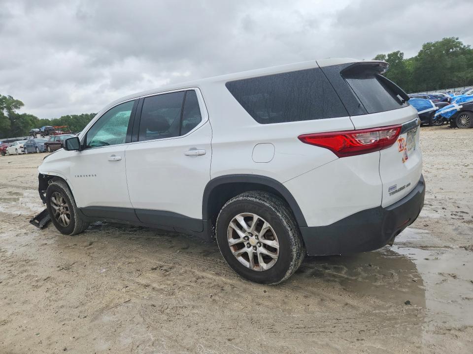 49234116 :رقم المزاد ، 1GNEVFKW5KJ158107 vin ، 2019 Chev Traverse مزاد بيع