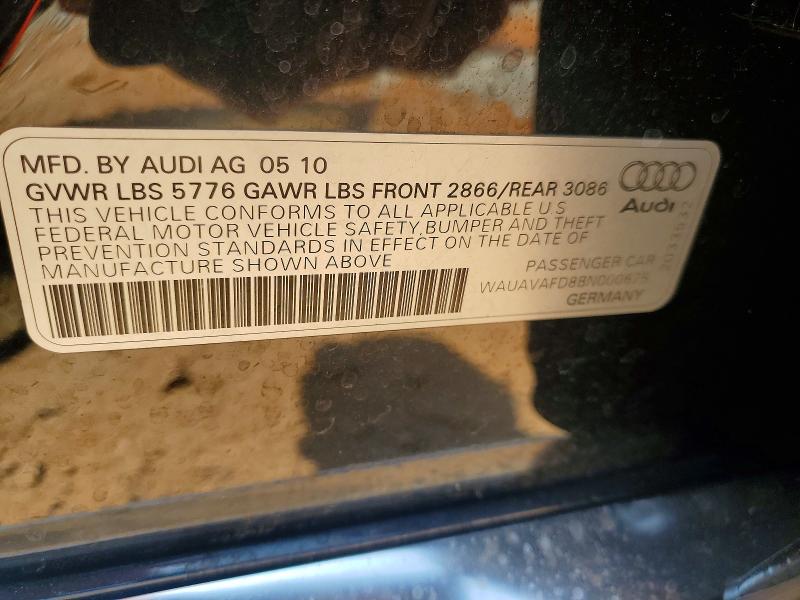 Продаж на аукціоні авто 2011 Audi A8, vin: WAUAVAFD8BN000675, номер лоту: 51086116