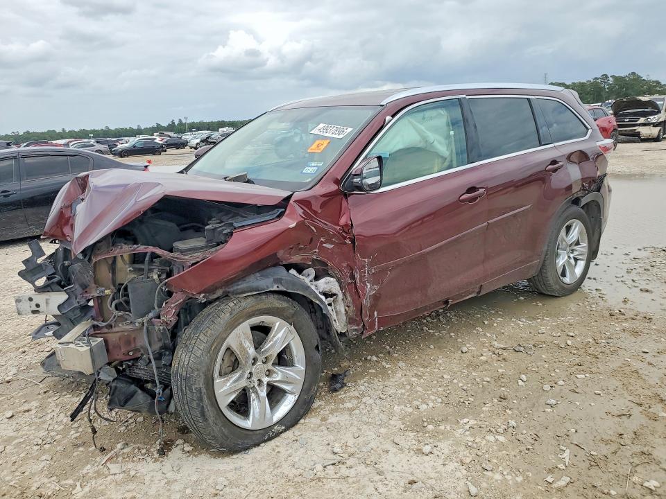 Aukcja sprzedaży 2014 Toyota Highlander, vin: 5TDDKRFH7ES065848, numer aukcji: 49937896