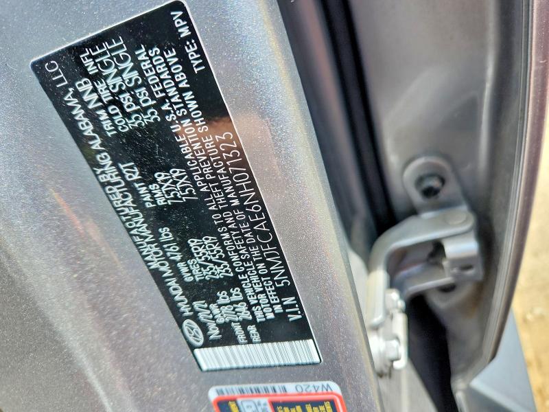 Продаж на аукціоні авто 2022 Hyundai Tucson, vin: 5NMJFCAE6NH071323, номер лоту: 50844806