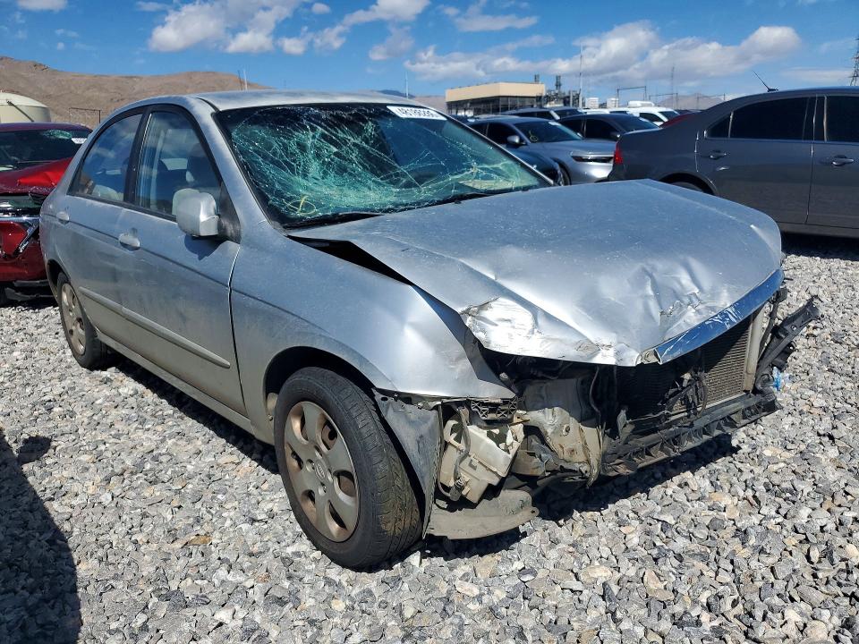 2008 Kia Spectra მანქანა იყიდება აუქციონზე, vin: KNAFE122185579026, აუქციონის ნომერი: 48186286