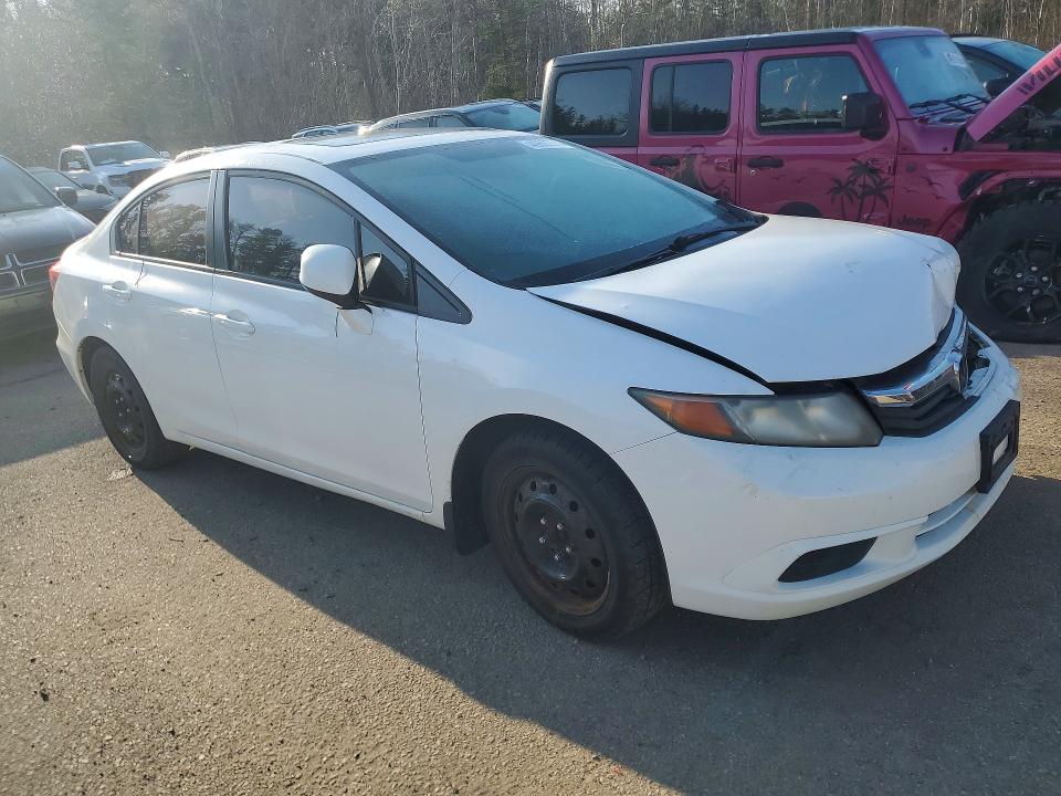 49567046 :رقم المزاد ، 2HGFB2F52CH116126 vin ، 2012 Honda Civic مزاد بيع