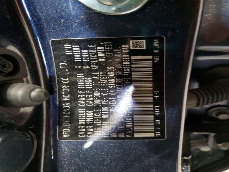 Auction sale of the 2018 Honda Civic, vin: JHMFC1F31JX035887, lot number: 50602006