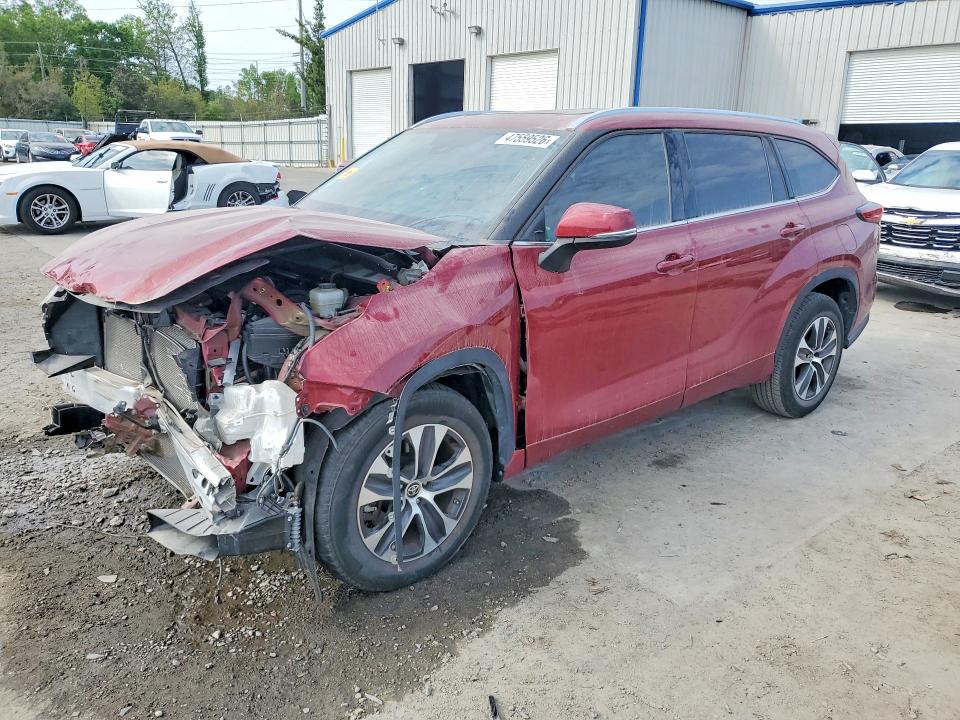 Продаж на аукціоні авто 2021 Toyota Highlander, vin: 5TDHZRAH7MS078747, номер лоту: 47559526