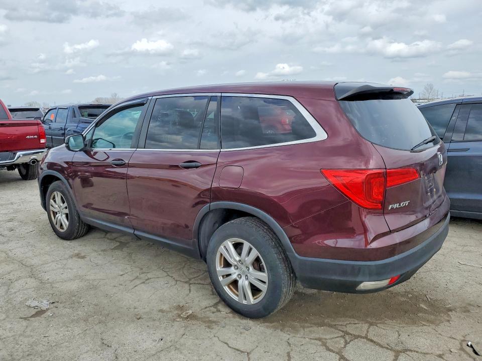 2016 Honda Pilot მანქანა იყიდება აუქციონზე, vin: 5FNYF6H10GB086214, აუქციონის ნომერი: 48764066