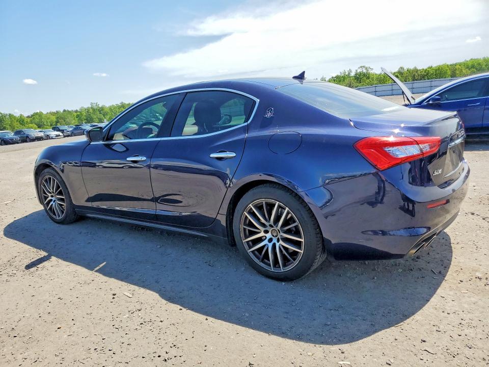 2018 Maserati Ghibli მანქანა იყიდება აუქციონზე, vin: ZAM57YTA6J1299926, აუქციონის ნომერი: 51984036