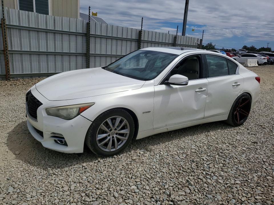 Auction sale of the 2014 Infiniti Q50 Hybrid, vin: JN1AV7AP9EM691087, lot number: 50623056