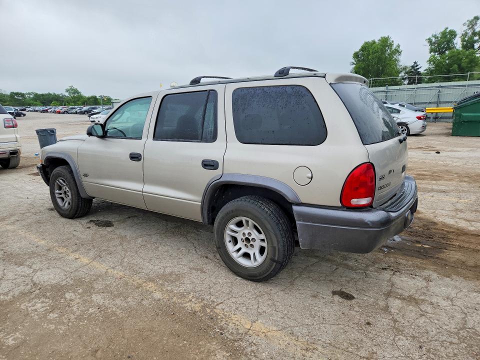 50469276 :رقم المزاد ، 1B4HR38N12F135592 vin ، 2002 Dodge Durango مزاد بيع