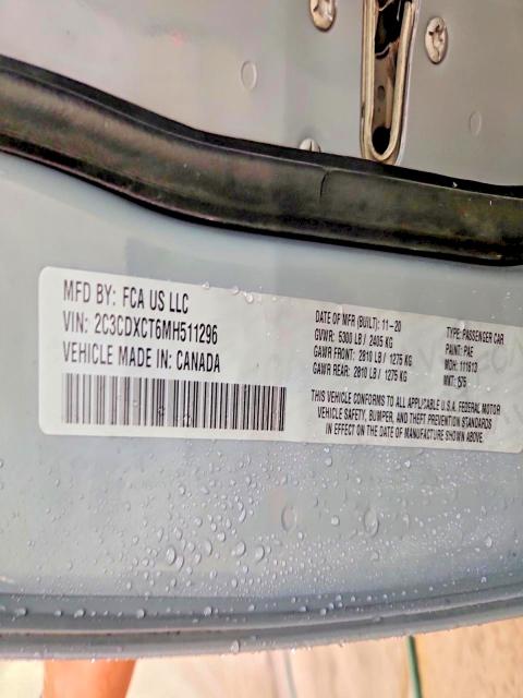 Продажа на аукционе авто 2021 Dodge Charger, vin: 2C3CDXCT6MH511296, номер лота: 46779126