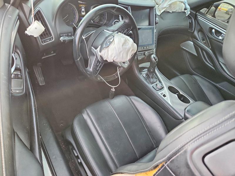 2018 Infiniti Q60 მანქანა იყიდება აუქციონზე, vin: JN1EV7EL0JM390856, აუქციონის ნომერი: 50057196
