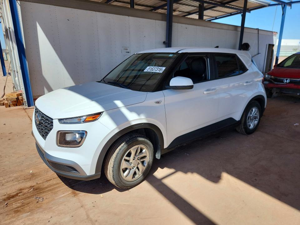 51637316 :رقم المزاد ، KMHRB8A35NU177485 vin ، 2022 Hyundai Venue مزاد بيع