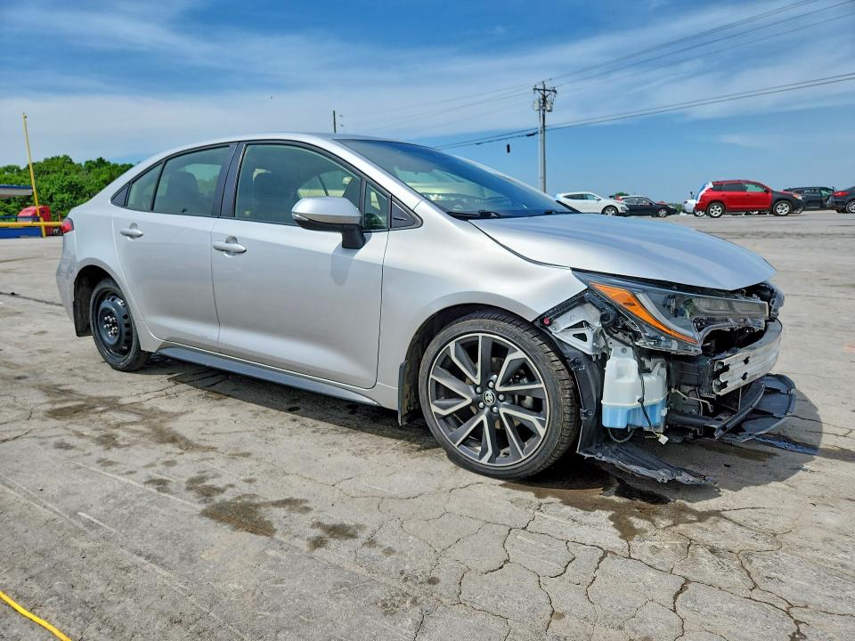51451446 :رقم المزاد ، JTDS4RCE9LJ009092 vin ، 2020 Toyota Corolla مزاد بيع