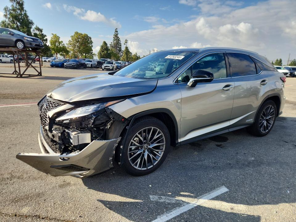 2022 Lexus Rx მანქანა იყიდება აუქციონზე, vin: 2T2YGMDAXNC072440, აუქციონის ნომერი: 51293246