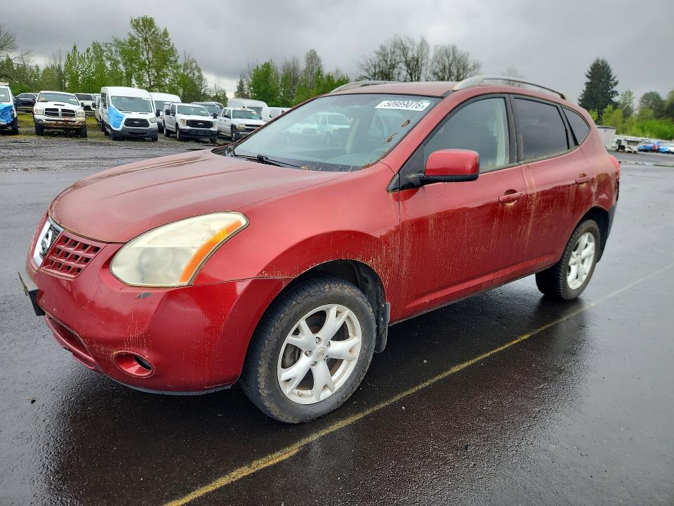 Продажа на аукционе авто 2008 Nissan Rogue, vin: JN8AS58V68W127599, номер лота: 59911266