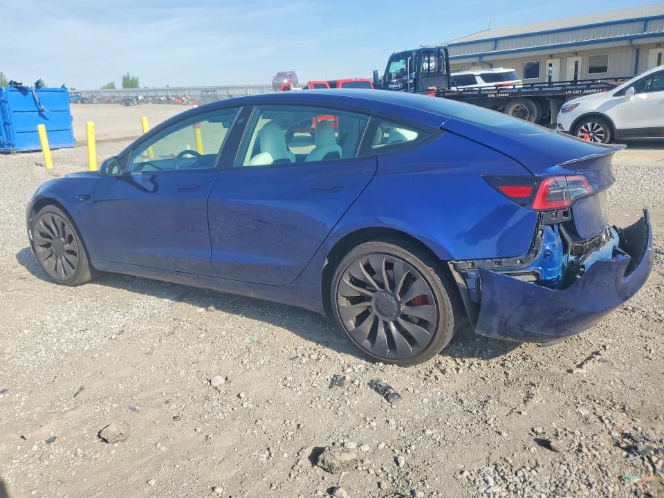 50395866 :رقم المزاد ، 5YJ3E1EC5PF582678 vin ، 2023 Tesla Model 3 مزاد بيع