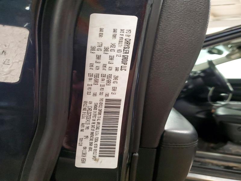 Продаж на аукціоні авто 2013 Dodge Durango, vin: 1C4RDJDG7DC614119, номер лоту: 50428856