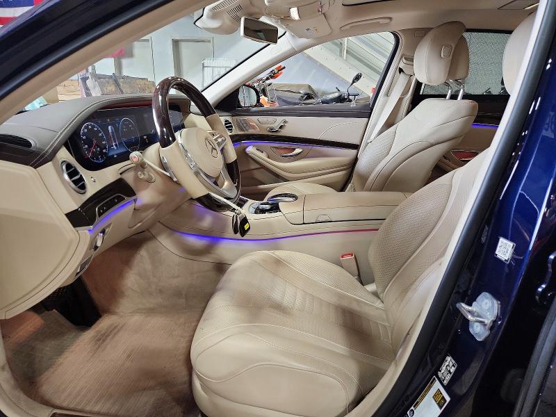 50143196 :رقم المزاد ، W1KUG8GBXLA556078 vin ، 2020 Mercedes-benz S مزاد بيع