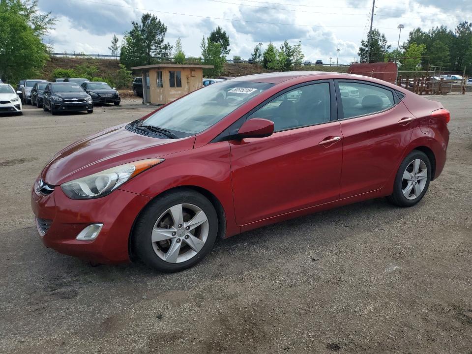 50515216 :رقم المزاد ، 5NPDH4AE8DH443033 vin ، 2013 Hyundai Elantra مزاد بيع