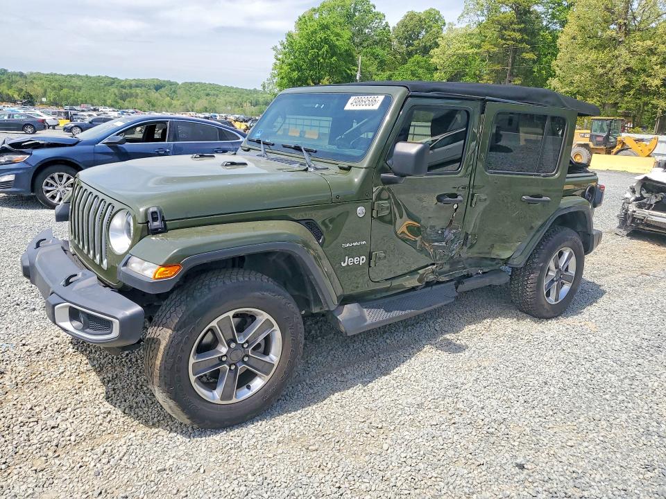 Продаж на аукціоні авто 2021 Jeep Wrangler Unlimited, vin: 1C4HJXEG7MW508726, номер лоту: 49869586