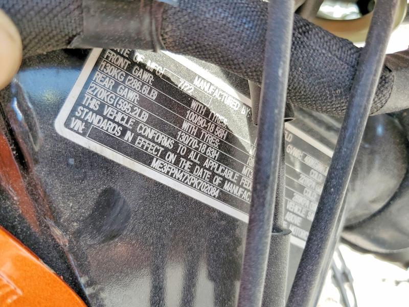 Aukcja sprzedaży 2023 Royal Enfield Motors Int 650, vin: ME3FPN47XPK702084, numer aukcji: 50802086
